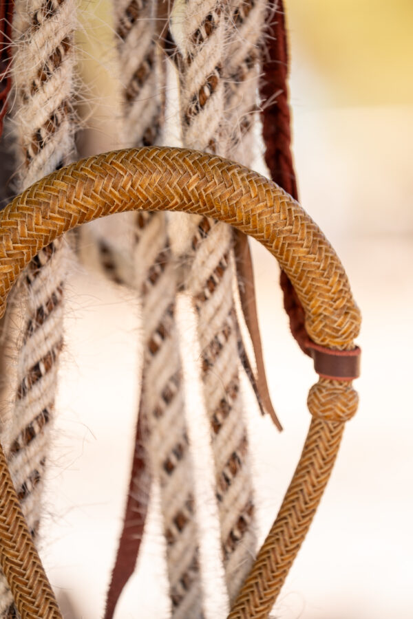 うらしま堂　the custom rawhide Rawhide hackamore complete set up — The Old Spanish Trading