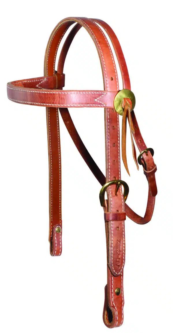 Heavy Brow Snaffle Headstall – Al Dunning Collection by Schutz Brothers | Al Dunning