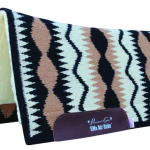 Comfort-Fit SMx H.D. Air Ride Western Pad – Serpentine Pattern | Al Dunning