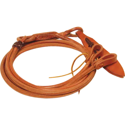 Leather Romal Reins with Waterloops – Schutz Brothers | Al Dunning