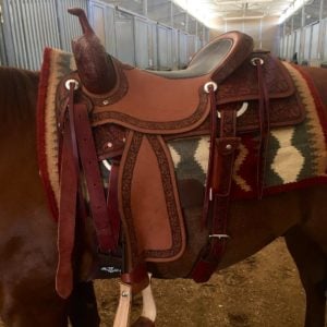Al Dunning Signature Series Sheridan Working Cow Horse Saddle | Al Dunning