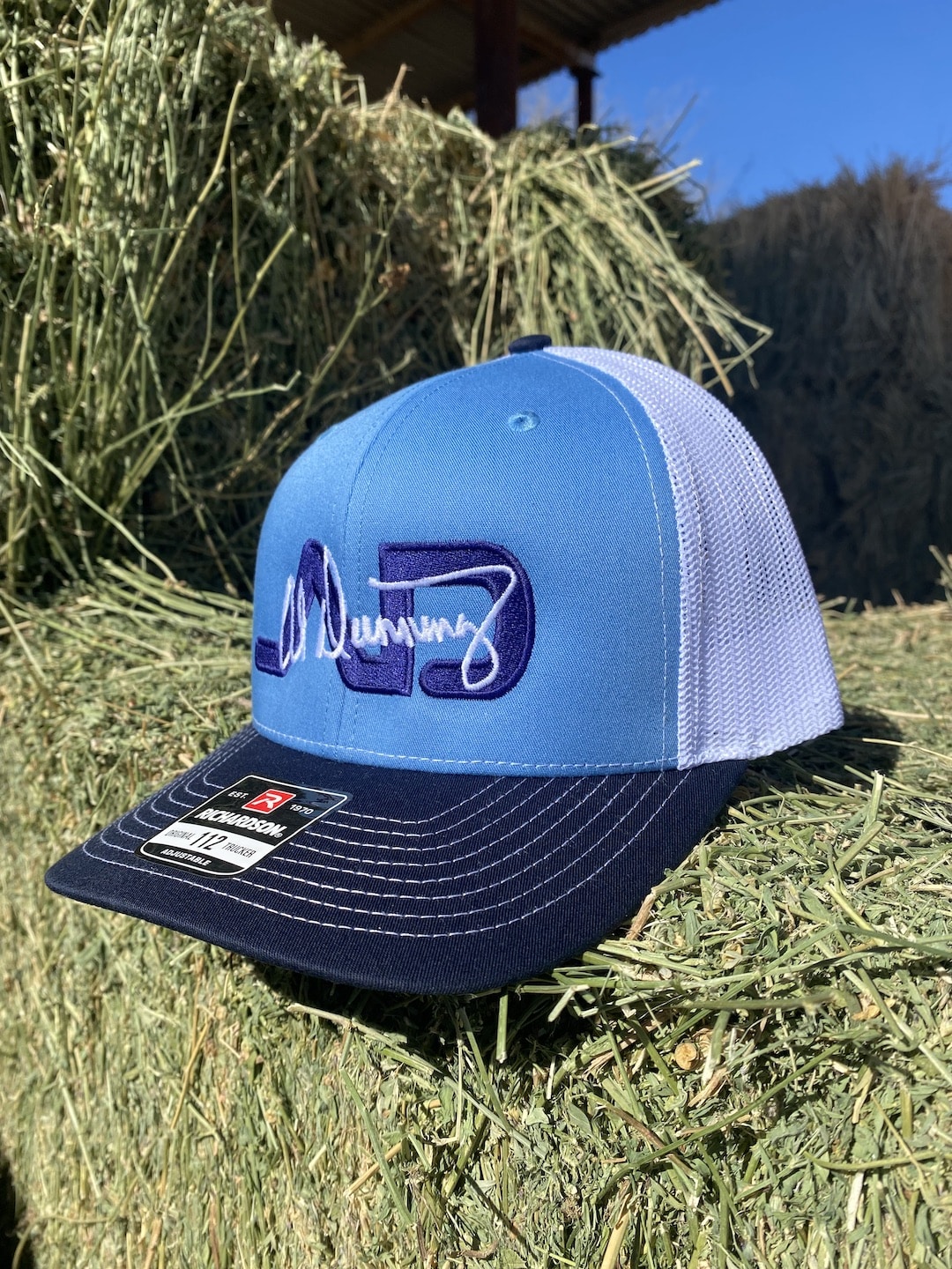 Al Dunning Signature Branded Mesh-Backed Hat (Blue / Blue) | Al Dunning