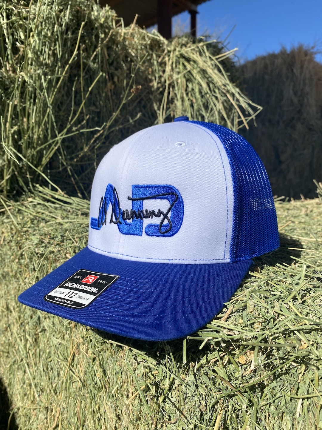 Al Dunning Signature Branded Mesh-Backed Hat (Blue / White) | Al Dunning