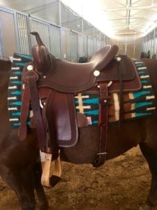Windmill Working Cow Horse Saddle | Al Dunning
