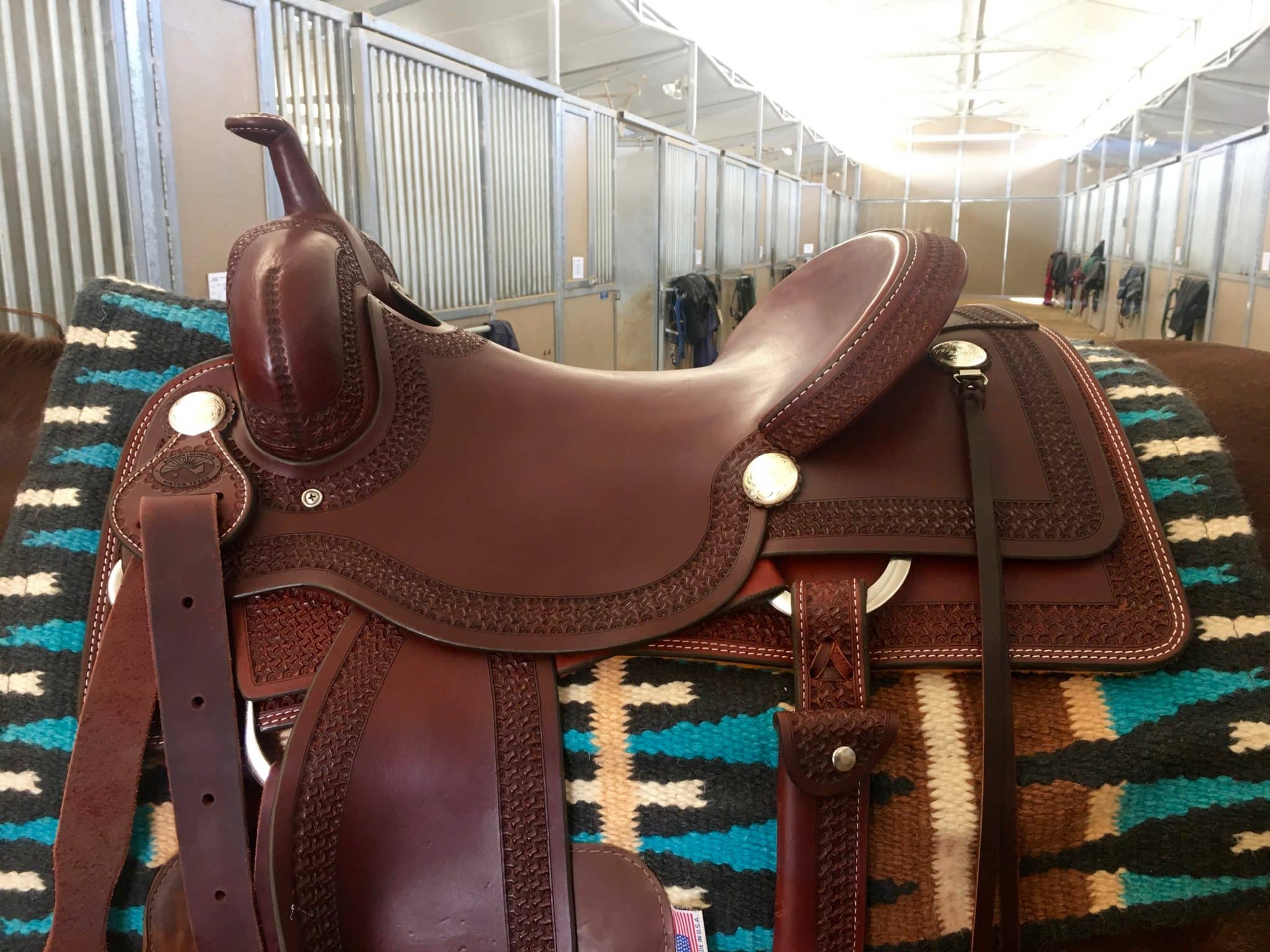 Al Dunning Signature Series Windmill Working Cow Horse Saddle Al Dunning
