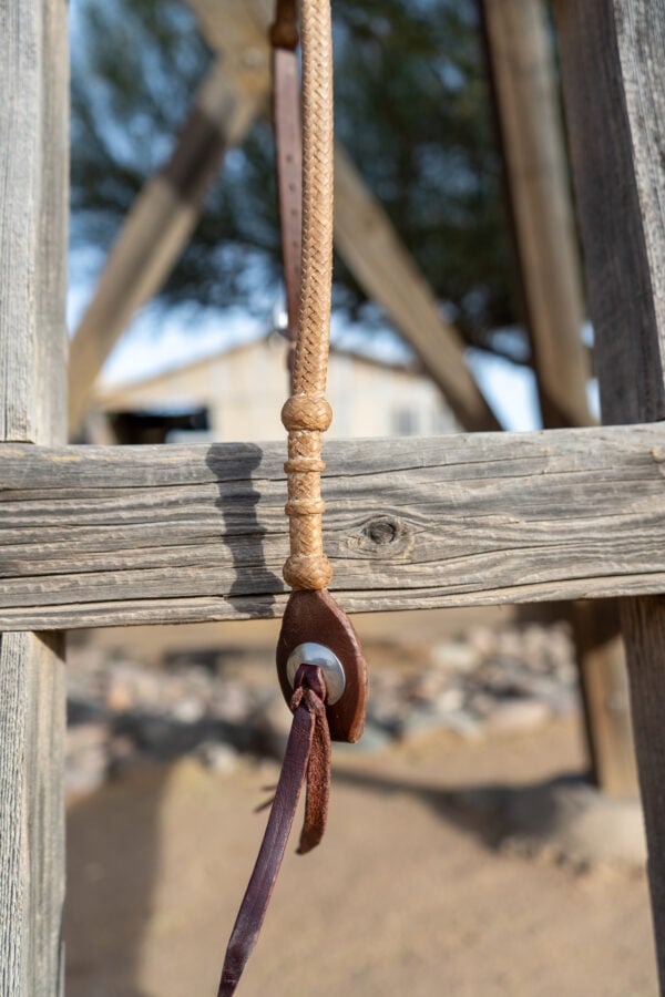 Dennis Moreland Slide Ear Rawhide Headstall - Image 6