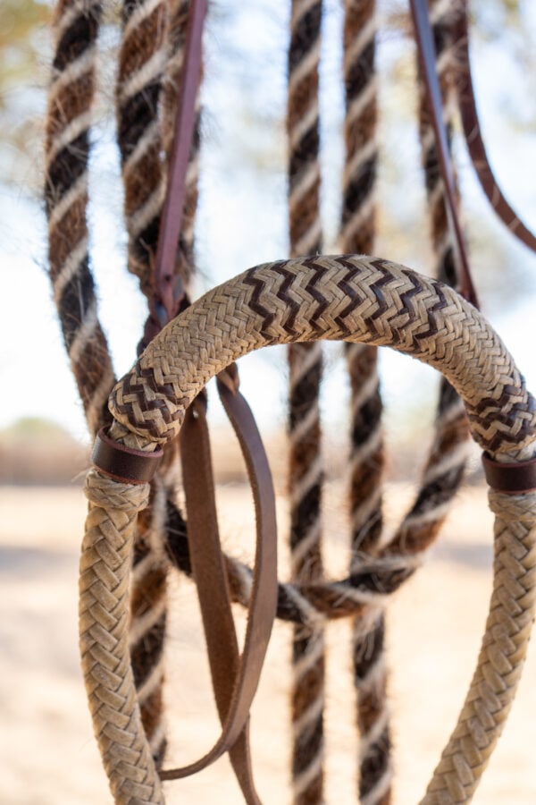 Sam Gemaehlich 5/8" Hackamore with Krause Mecate