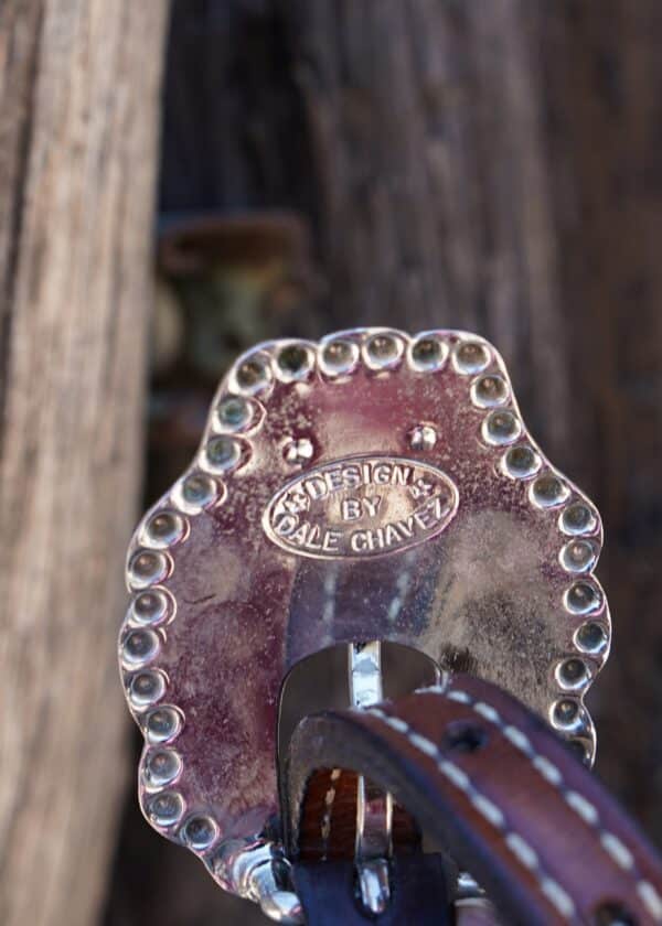 Vintage Dale Chavez Double Ear Headstall - Image 4