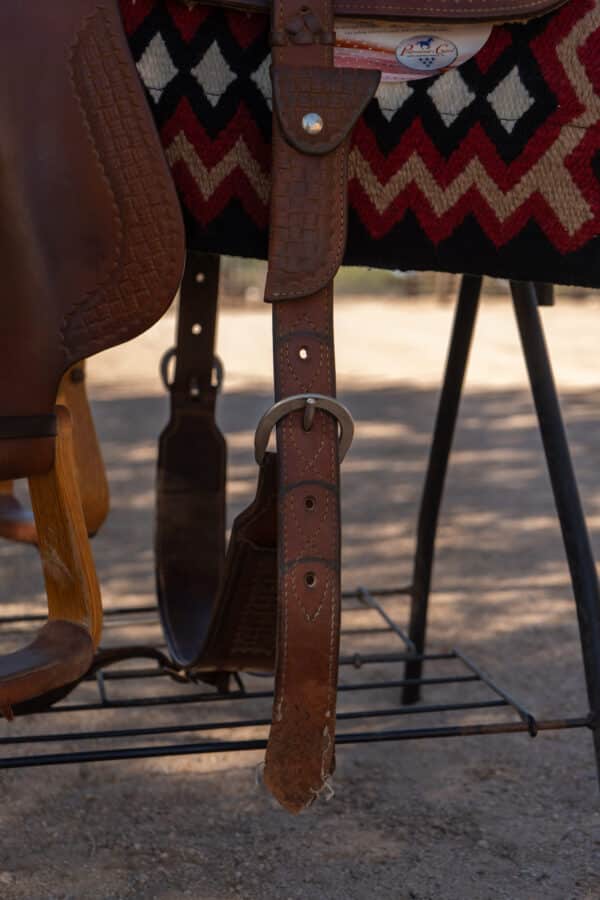 Used Roohide Cutting Saddle - Image 4