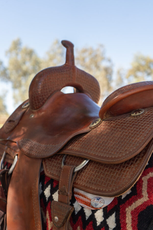 Used Roohide Cutting Saddle - Image 8