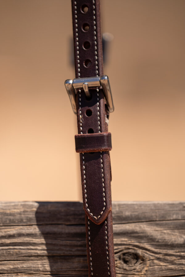 Dark Oiled One Ear Headstall - Image 3